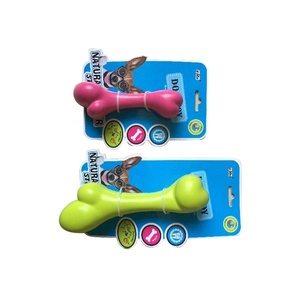 Giocattoli durevoli resistenti della fabbrica diretta giocattoli di masticazione dell'osso di gomma dell'osso di gomma per i cani - Product Image 1