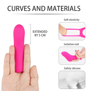 S-HANDE télécommande G Spot Clitoris Massage vibrateur jouets sexuels femmes Couple doigt manchon vibrateurs pour femmes doigt - Product Image 4
