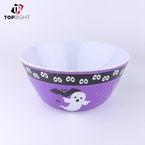 Couleur pourpre Halloween Épais Mélamine En Plastique Bol <span class=keywords><strong>De</strong></span> Nouilles - Product Image 1