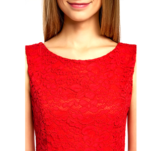 Usine directe chaude <span class=keywords><strong>sexy</strong></span> serré blanc rouge maxi <span class=keywords><strong>défilé</strong></span> de mode transparent femmes robe en dentelle pour la fête - Product Image 2