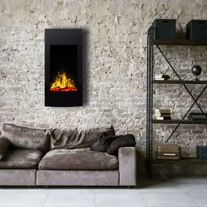 hot sale vertical wall mounted electric fireplace