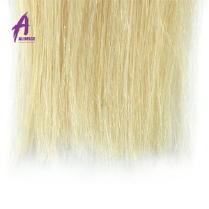 100% vierge cheveux humains <span class=keywords><strong>Je</strong></span> pointe la prolongation <span class=keywords><strong>de</strong></span> cheveux, usine fournisseur Russe 613 blonde bâton pointe extension - Product Image 5
