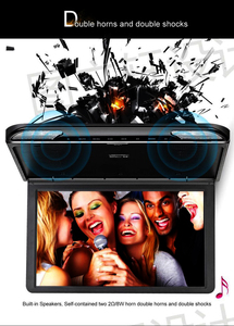 Pantalla táctil de 15,6 pulgadas Universal Car Roof Mount Video Mp5 con Gps BT - Product Image 6