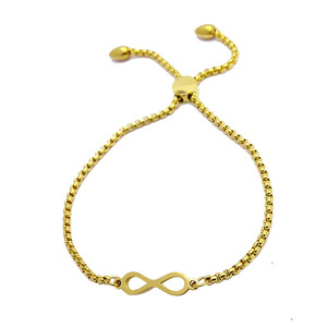 Bijoux de mode amour sans fin <span class=keywords><strong>pour</strong></span> toujours infini bracelet plaqué or <span class=keywords><strong>pour</strong></span> femme - Product Image 2