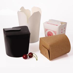 Food Packaging Lunch <strong>Box</strong>,food Pail,take Away Pasta <strong>Box</strong> Disposable Paperboard 1-6colors <strong>Noodle</strong> <strong>Box</strong>-1 Accept CN;ZHE OOLIMA Round - Product Image 3