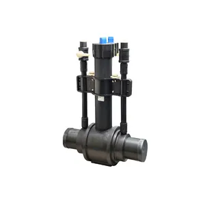 Sdr11 Sdr17.6 Pe100 Pe80 Air Pipa dan Fitting HDPE Pipa PE Double Discharge Jenis Ball Valve