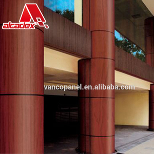 Panel compuesto de aluminio/fachada Acm de <span class=keywords><strong>madera</strong></span> de Panel de pared Exterior de revestimiento - Product Image 3