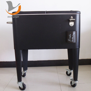 Bánh Thép Patio Đảng Uống Mát Giỏ Hàng Rượu Lạnh Giỏ Hàng Cán Mát Giỏ Hàng - Product Image 6