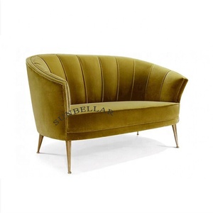 Venta al por Mayor moderno muebles de oficina recepción sofá de <span class=keywords><strong>2</strong></span> plazas de tela de - Product Image 4