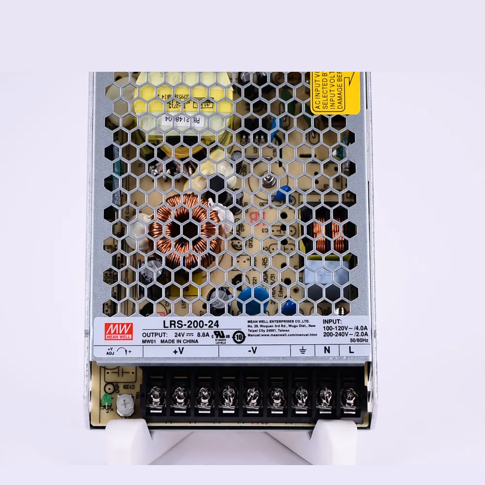 SMPS MeanWell LRS-200-48 200W 48V AC to DC Single Output high efficiency 30mm of low profile design switching power supply