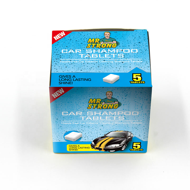 Таблетки для чистки шампуня с высокой пеной