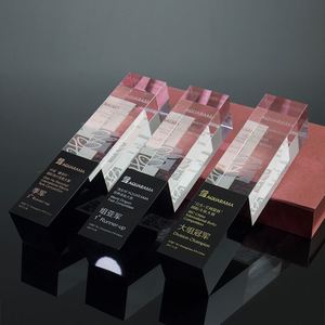 Mới được thiết kế pha lê <span class=keywords><strong>Trophy</strong></span> giải thưởng tùy chỉnh khắc logo khắc Sáng tạo pha lê thủ công mỹ nghệ - Product Image 1