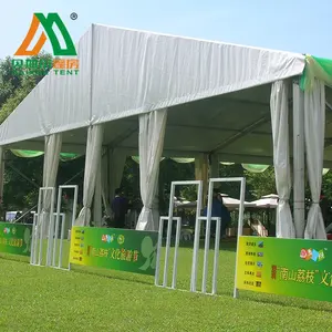 Strong Aluminium Structure Pvc Roof And PVC Walls Huge Rub Hall