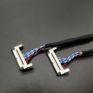 定制0.8毫米JAE FI-NX 40针至0.5毫米25针FI-<span class=keywords><strong>RE</strong></span> lvds电缆 - Product Image 5