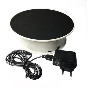<span class=keywords><strong>Fotografia</strong></span> prendendo foto di velluto <span class=keywords><strong>nero</strong></span> elettrico motorizzato rotante giradischi display per i giocattoli dei monili - Product Image 1