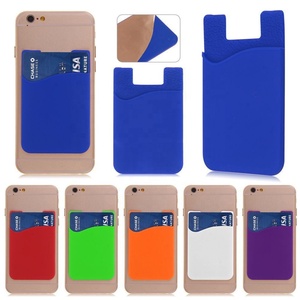 Échantillon Gratuit Support Téléphone <span class=keywords><strong>Portable</strong></span> en Silicone Personnalisé pour Cartes de Crédit et Pièces d'Identité - Product Image 3