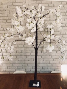 Centre de Table de mariage en bois, 1 pièce, plante artificielle, <span class=keywords><strong>petit</strong></span> arbre, fleurs de <span class=keywords><strong>cerisier</strong></span> - Product Image 3