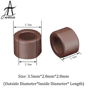 Micro anneaux pour extensions <span class=keywords><strong>de</strong></span> <span class=keywords><strong>cheveux</strong></span> en Aluminium, 3.5mm, haute qualité, perles, vente en gros - Product Image 3