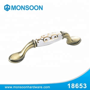 De <span class=keywords><strong>zamak</strong></span> de cerámica manija de la puerta - Product Image 1