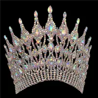 Оптовая продажа, корона для конкурса красоты Miss World, диадемы на заказ, контурные короны