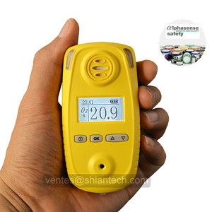 جهاز قياس الأكسجين في الهواء، كاشف غاز الأكسجين المحمول مع إنذار صوتي ومرئي - Product Image 1