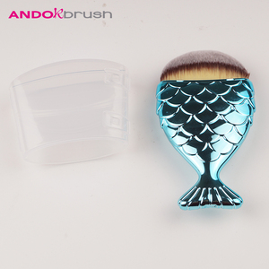 <span class=keywords><strong>Moins</strong></span> <span class=keywords><strong>cher</strong></span> arc-en-gradient poignée sirène <span class=keywords><strong>maquillage</strong></span> brosse - Product Image 5