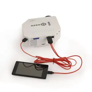 UC30 insertar la tarjeta SD LED ventilación de alta eficiencia proyector al aire libre