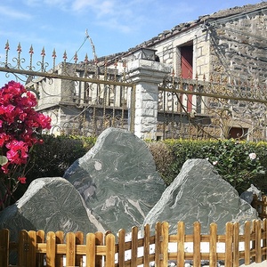Pietra Paesaggistica per Interni Dragon Jiulong Jade Green Tuff per Parete di Fondo di Grandi Aziende e Giardini - Product Image 4