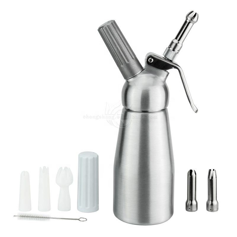 Профессиональная версия поваров из нержавеющей стали 3 насадки из алюминиевого сплава крем-Виппер крем-дозатор зарядные устройства