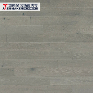 ABCD grade 18mm brossé chêne <span class=keywords><strong>clair</strong></span> plancher en bois véritable - Product Image 3