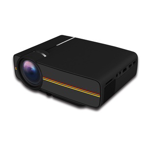 Casa teatro tv película mini portátil LCD LED cable inalámbrico bluetooth wifi proyector YG410 con 480 p 1200LM para smartphone - Product Image 3