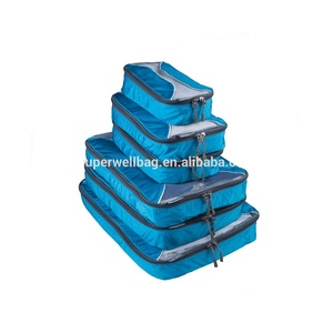 6 pcs Set Accessoires De <span class=keywords><strong>Voyage</strong></span> Organisateurs cubes d'emballage pour le <span class=keywords><strong>voyage</strong></span> - Product Image 1