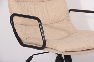 New ergonomic Design staff office chair, ergonomic luxury executive chair fabric Chrome - Product Image 3