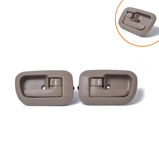 LR AUTO Front Inside Door Handle Left&Right Brown 69277-08010 69278-08010 69277-08010-E0 69278-08010-E0 for Japan Car