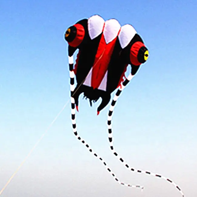 customized inflatable show trilobita kite 3D animal shape soft kite for event promotion celebration