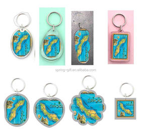 Bahamas souvenir llavero hermoso paisaje playa Acrílico clave anillo <span class=keywords><strong>de</strong></span> tortuga <span class=keywords><strong>de</strong></span> <span class=keywords><strong>mar</strong></span> forma - Product Image 2