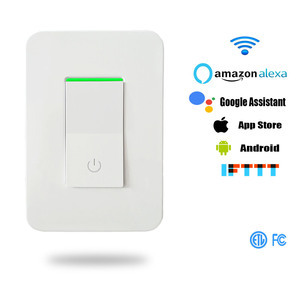 Kesen Venta caliente individual gang interruptor de iluminación wifi interruptores de control - Product Image 5