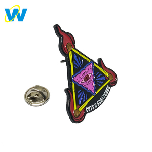 2018 nuevo producto caliente esmalte suave pin personalizado embrague de la mariposa <span class=keywords><strong>mal</strong></span> de ojo pin - Product Image 5