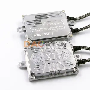 Aksesori Lampu Mobil X7 Ballast Xenon HID Canbus Mulai Cepat Digital 55W Ballast Hid Mulai Instan untuk Lampu Depan Otomatis Mudah Digunakan