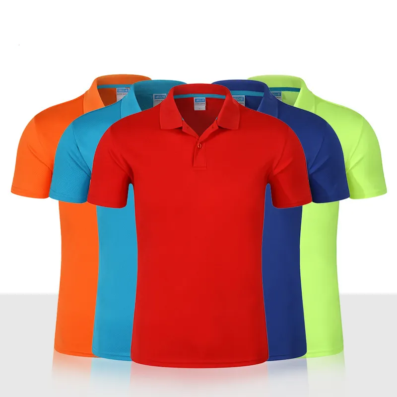 Polo de poliéster 100% para hombre, alta calidad, venta al por mayor