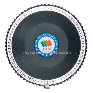 New Style Plastic PVC <strong>Card</strong> <strong>Embossing</strong> Code Indenting <strong>Machine</strong> with 80 Characters - Product Image 3