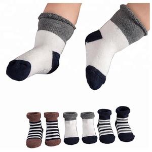 Écologique Enfants Haute Qualité Hiver Épais Coton Chaussons Bébé garçon Chaussettes - Product Image 5