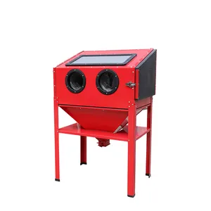 High efficiency dust removal commercial sand blaster