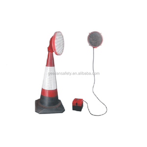 Construcción de la carretera amarillo intermitente de la señal de advertencia de tráfico Luz - Product Image 3