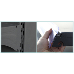 JIAMEI Siêu Thị Gondola Kệ, Kệ Thép Được Sử Dụng Để Thị Trường, Siêu Thị Rack Hiển Thị - Product Image 3