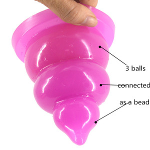 Plug Anale a Forma di Escremento, Dildo a Spirale, Giocattolo <span class=keywords><strong>Erotico</strong></span> per Adulti, Prodotti Sessuali per Donne e Uomini - Product Image 3