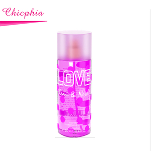 OEM/ODM/OBM Chicphia 250 ml <span class=keywords><strong>amor</strong></span> fragancia Rosa perfume <span class=keywords><strong>spray</strong></span> de cuerpo - Product Image 1
