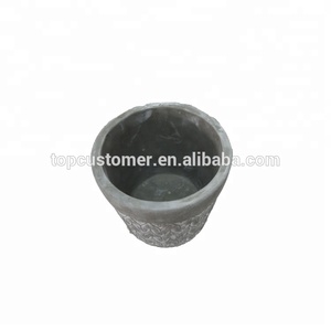Decorativo rotondo stile Nordico rotonda magnesia <span class=keywords><strong>cemento</strong></span> vasi di fiori per la vendita per la casa e giardino - Product Image 2