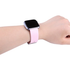 Pour <span class=keywords><strong>Fitbit</strong></span> Versa Bandes Classique En Cuir Véritable <span class=keywords><strong>Bracelet</strong></span> Remplacement Accessoires Fitness Sangle pour Versa Femmes Hommes - Product Image 6