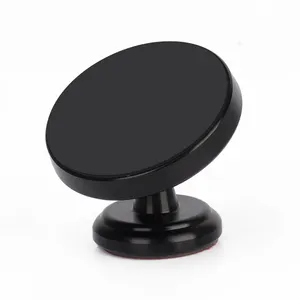 Logotipo personalizado 360 graus magnetic phone holder para o iphone Xs Max, Suporte Do Telefone Do Carro Magnético Montar titular